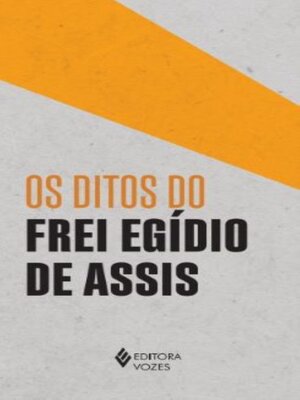 cover image of Os ditos do Frei Egídio de Assis